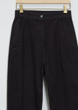 Zip Adjuster Cotton Trousers