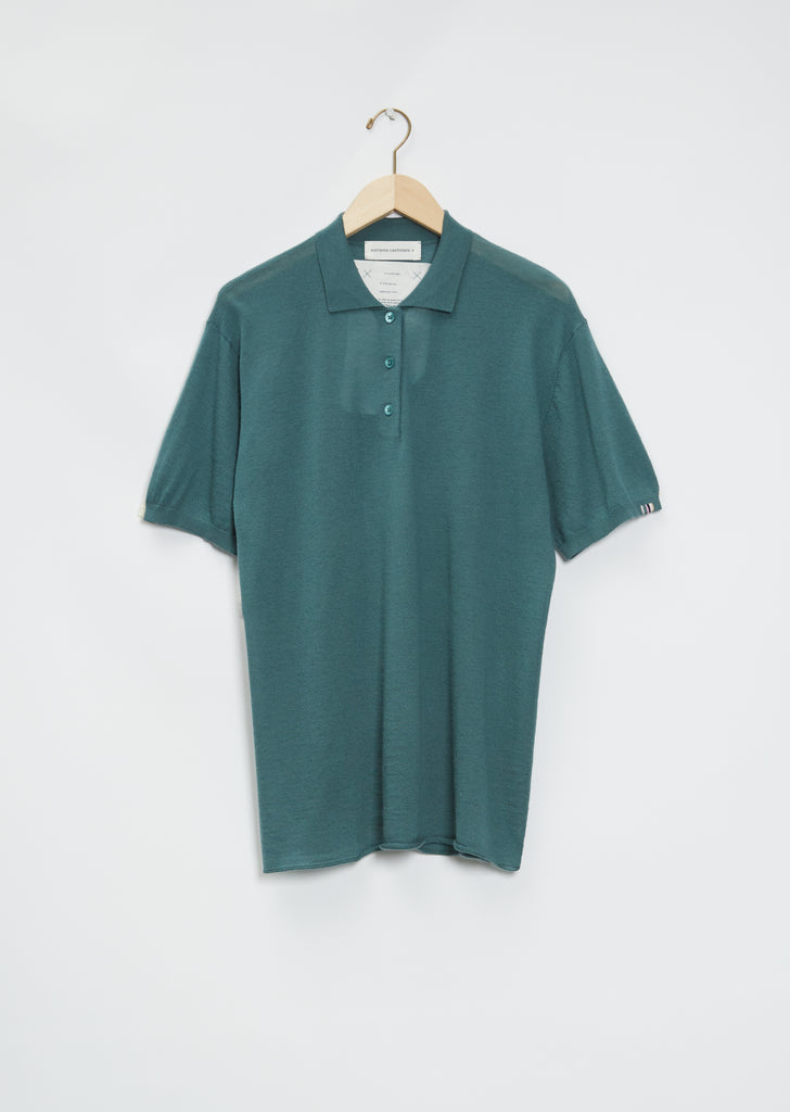 n°176 Tennis Cashmere Top — River