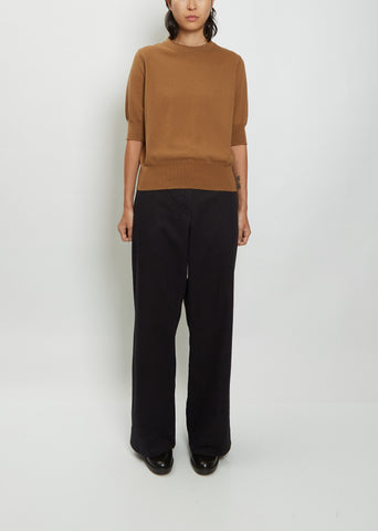 Surplus Cotton T-Shirt — Walnut