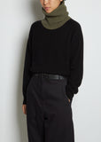 Wool & Cashmere Neck Warmer — Khaki