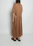 n°139 Caftan Cashmere Dress — Tan