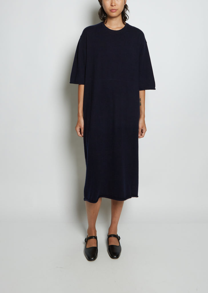 n°238 Kleid Cashmere Dress — Navy