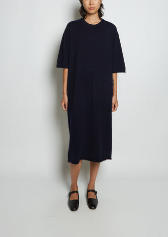 n°238 Kleid Cashmere Dress — Navy