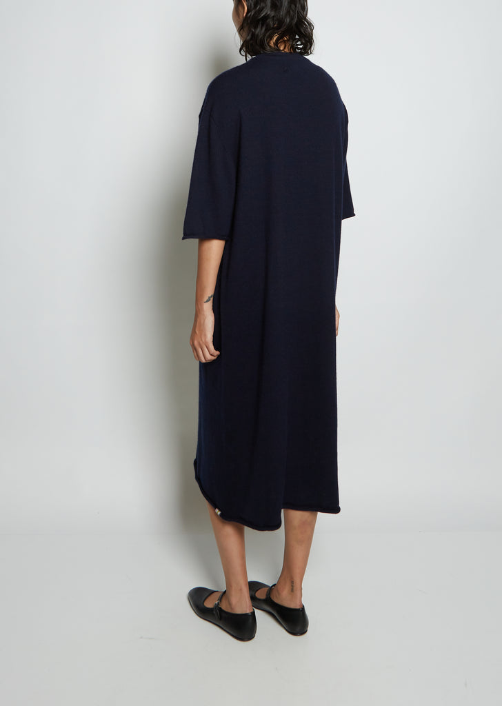 n°238 Kleid Cashmere Dress — Navy