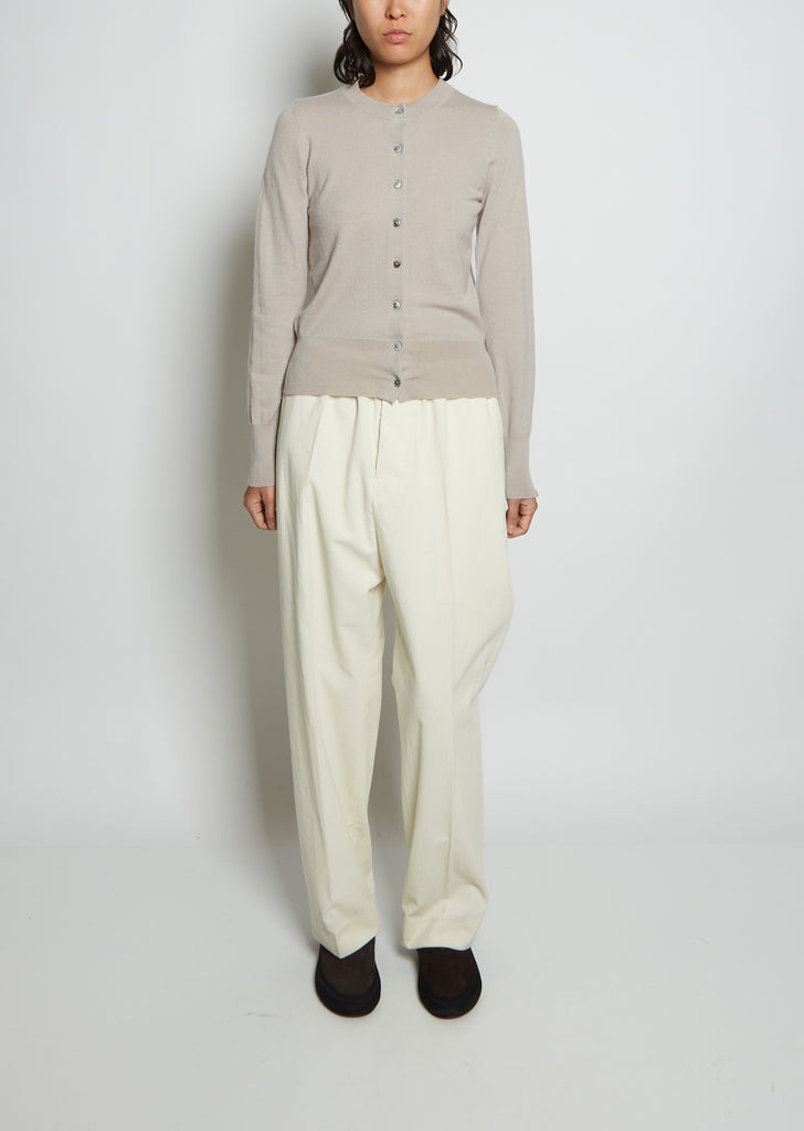 n°94 Little Cashmere Cardi — Pebble