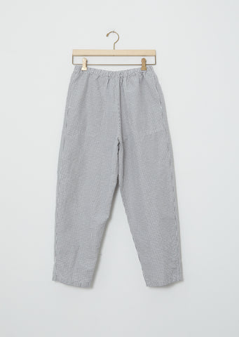 Linen & Cotton Pullon Trousers