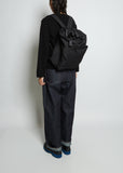 Gabardine 2-Way Backpack — Black