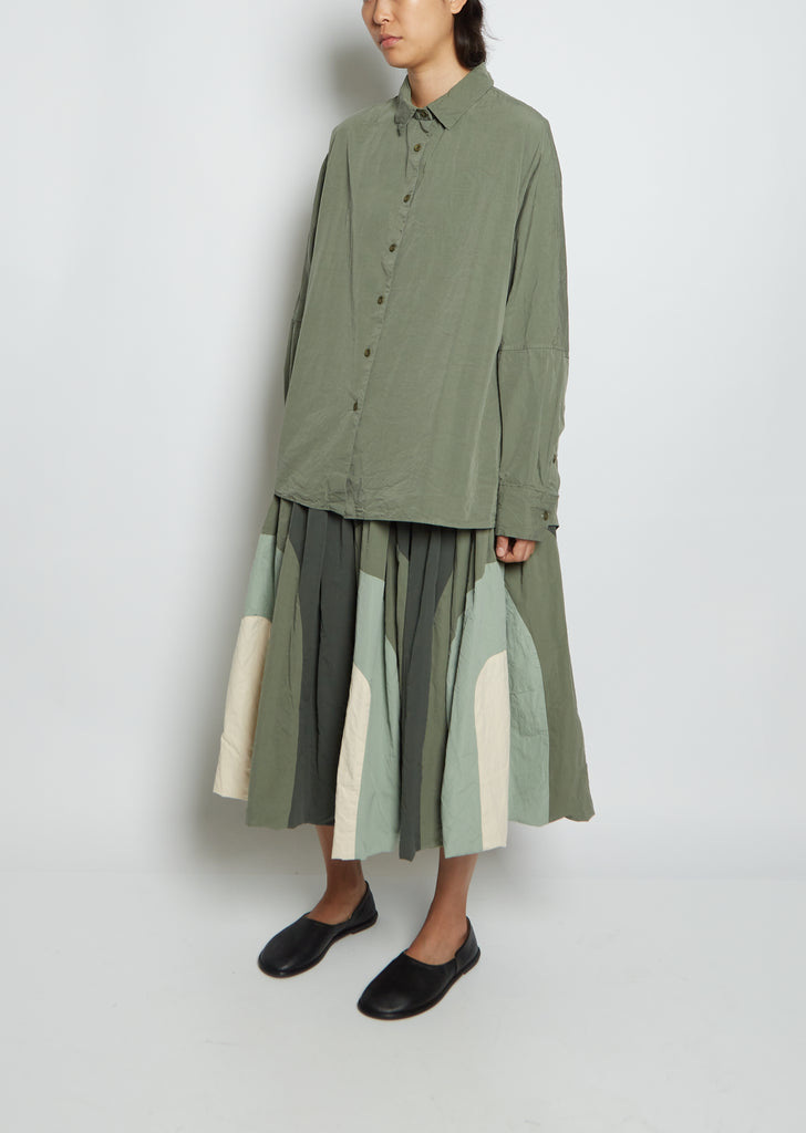 Waga Soleil Cotton Shirt — Lichen