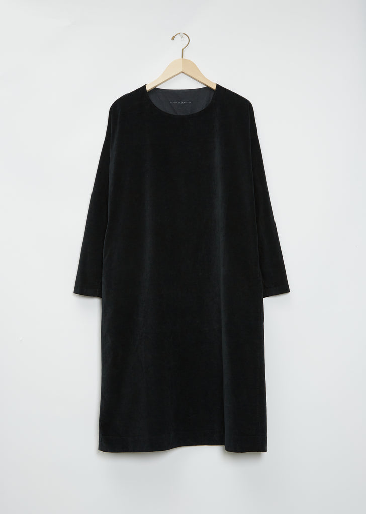 Velvet Dress — Black