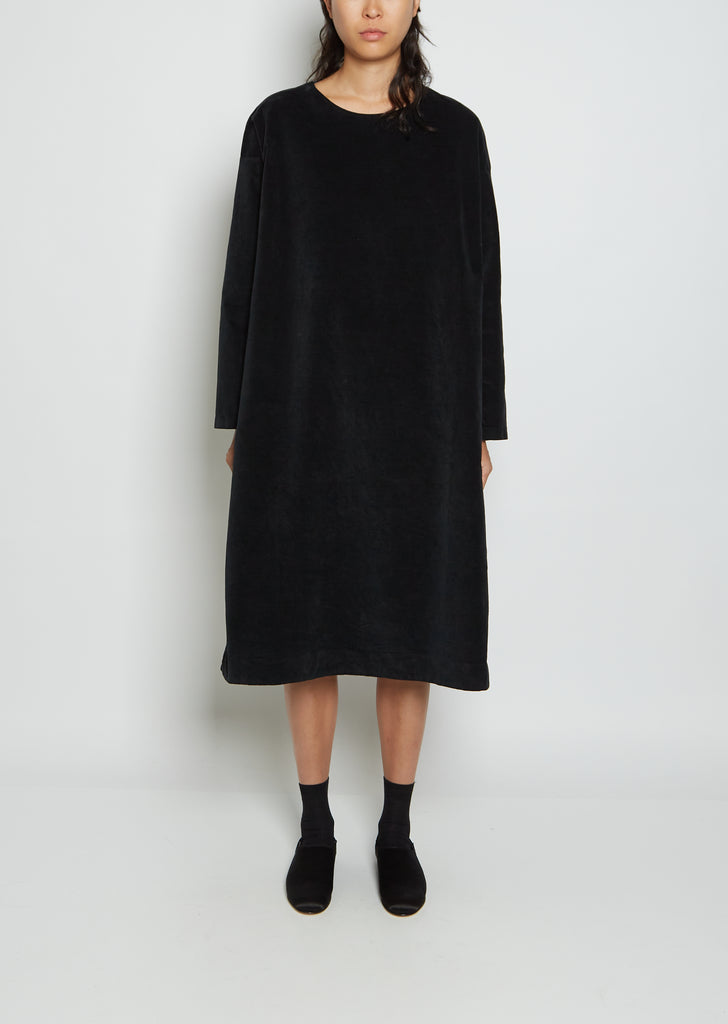Velvet Dress — Black