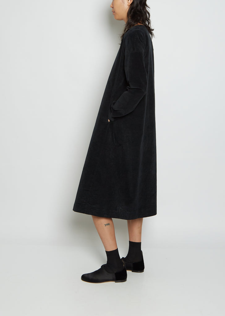 Velvet Dress — Black