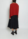 Boat-Neck Pullover WS Cashmere Sweater