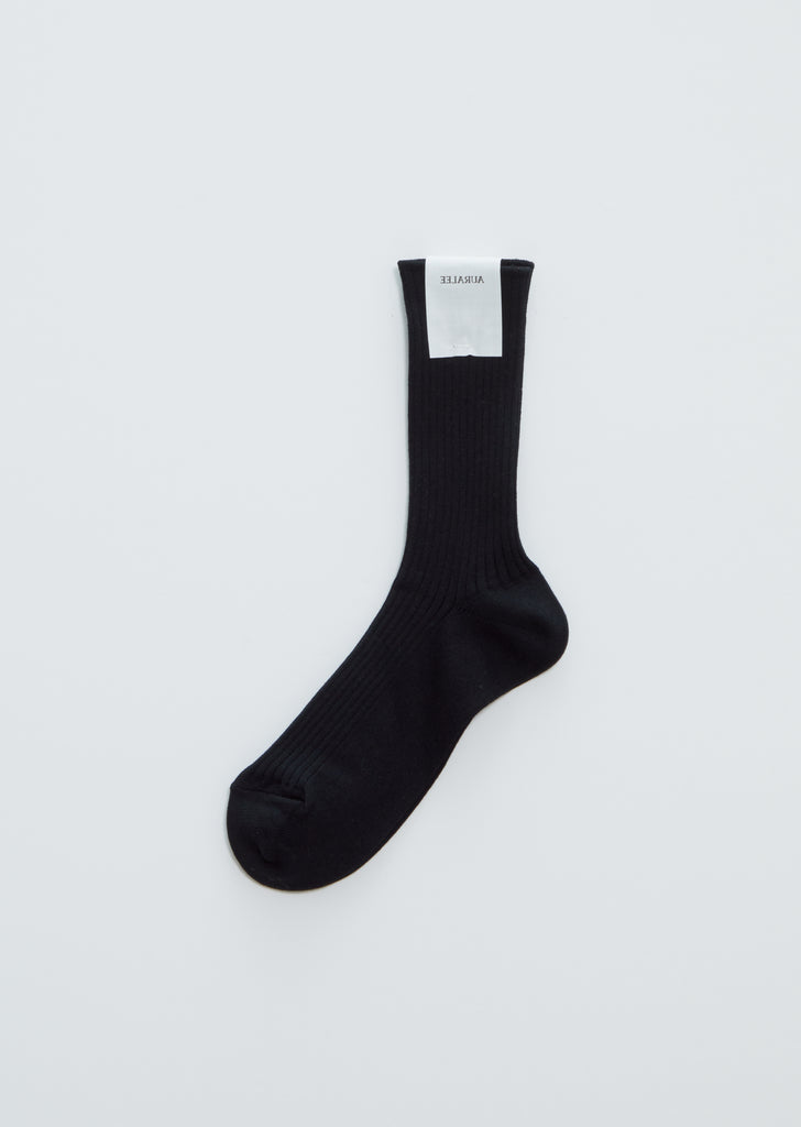 Giza High Gauge Socks — Black