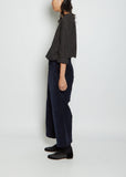 Velvet W&S Trousers — Navy