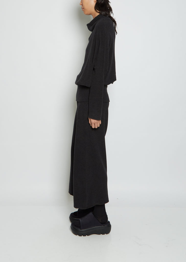 Easy Cotton Trouser JP — Almost Black