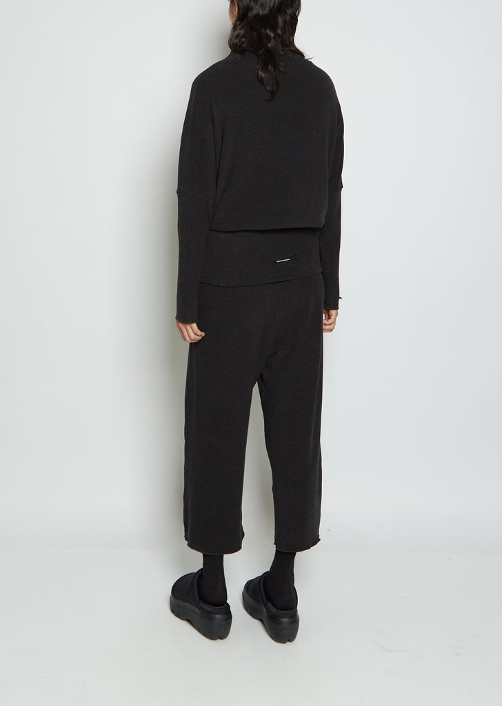 Easy Cotton Trouser JP — Almost Black