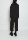 Easy Cotton Trouser JP — Almost Black