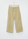 Velvet W&S Trousers — Beige