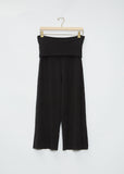 Easy Cotton Trouser JP — Almost Black