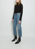 Classic Cut High-Rise Denim — Vintage Wash