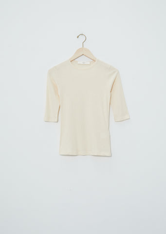 3/4 Sleeve Tee Shirts — Cream