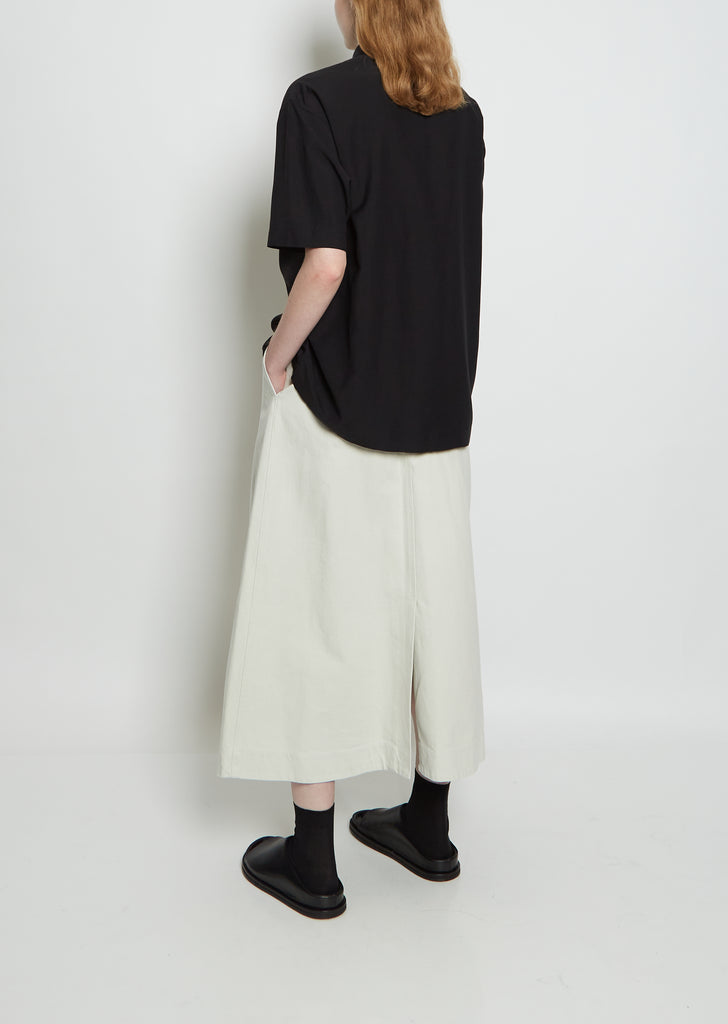 Piero Short Sleeve Viscose Linen Shirt