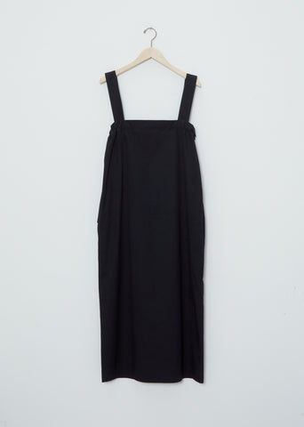 Cotton Knot Strap Long Dress