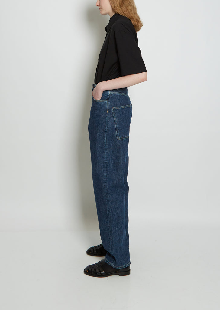 Tiago Easy Tapered Cotton Pant
