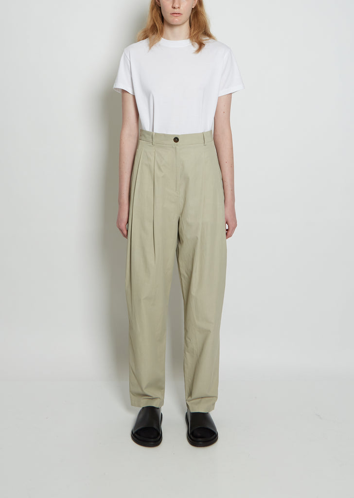 Hire Double Pleat Cotton Viscose Pant