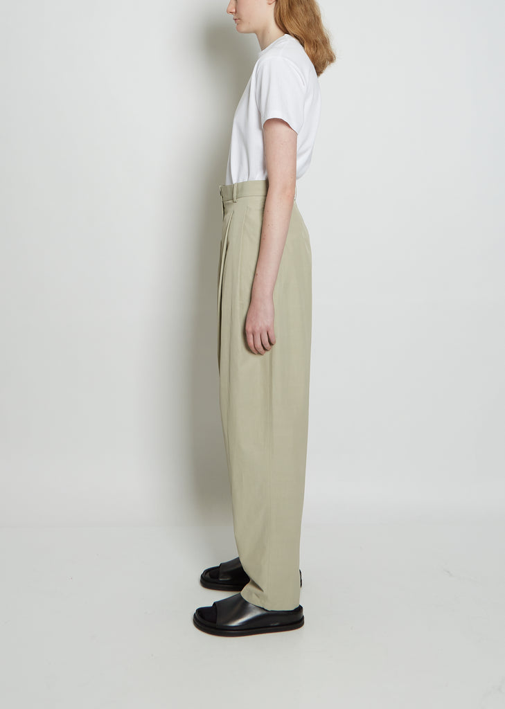 Hire Double Pleat Cotton Viscose Pant