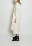 Shelter Organic Cotton Shirt Dress — Natural
