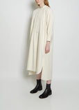 Shelter Organic Cotton Shirt Dress — Natural