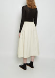 Wool Skye Skirt — Natural