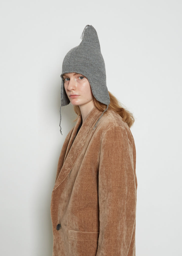 Hanna Alpaca Hat — Grey