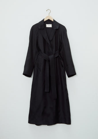 Silk Organza Trench Coat