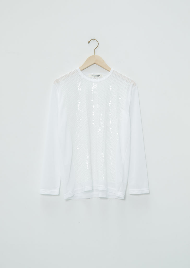 Sequins T-Shirt — White