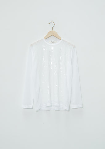 Sequins T-Shirt — White