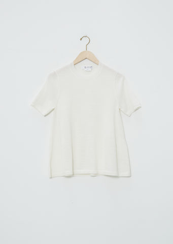 Flared Crewneck Sweater