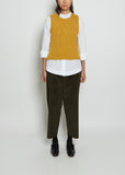 Knitted Alpaca Vest