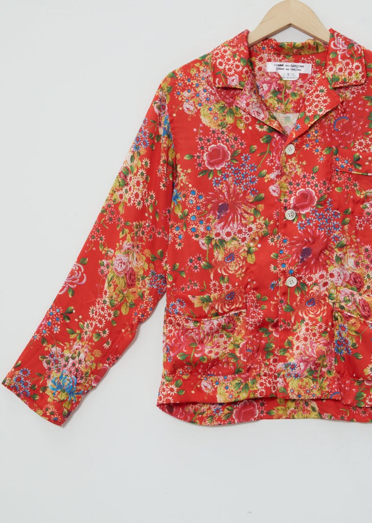 Printed Floral Blouse