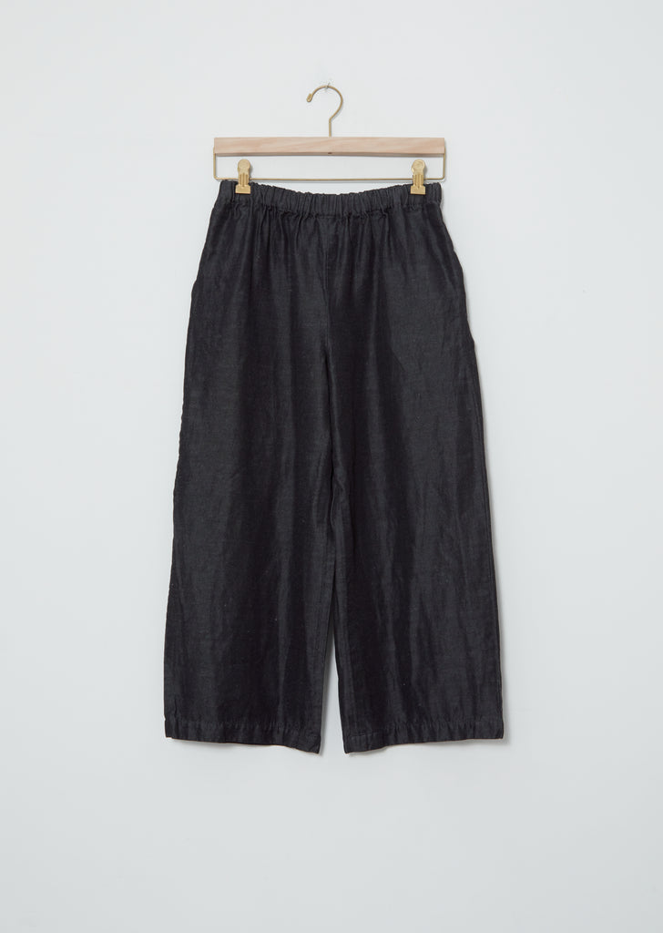 Cropped Linen Trousers