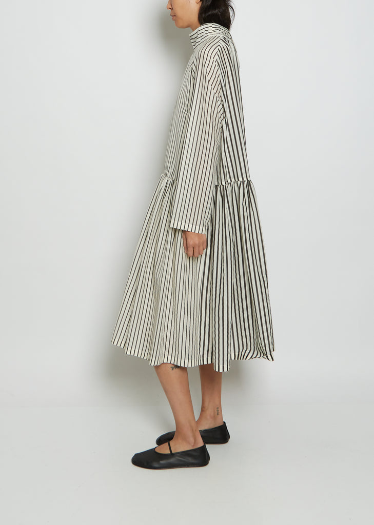 Silk Voile Foulard Dress