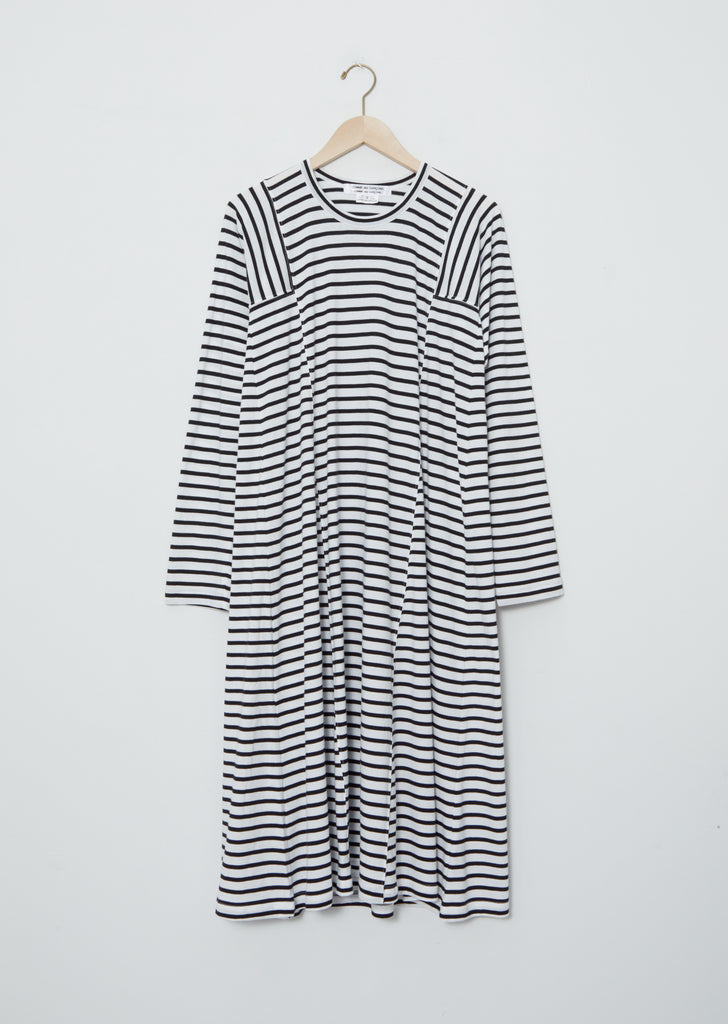 Stripe Long T-Shirt Dress