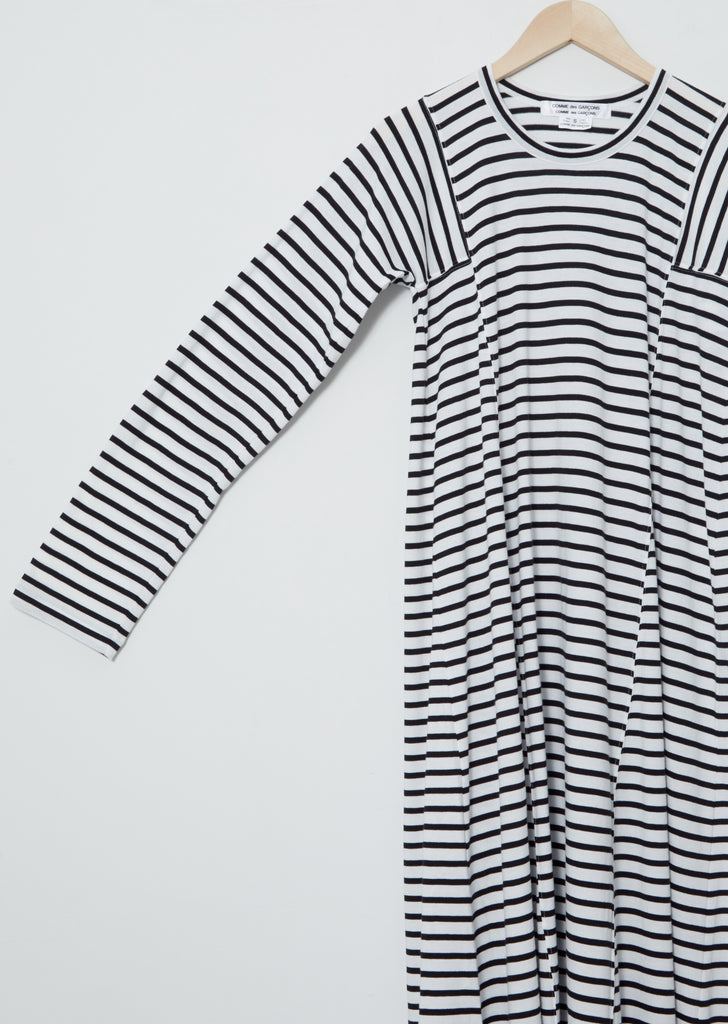 Stripe Long T-Shirt Dress