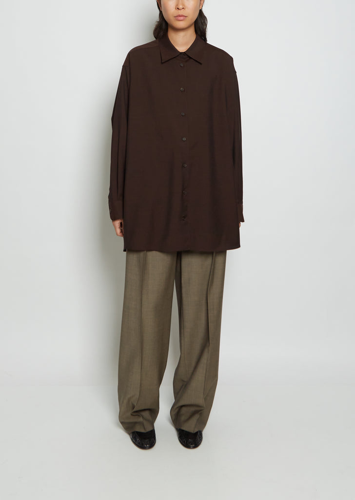 Luka Wool Mohair Shirt