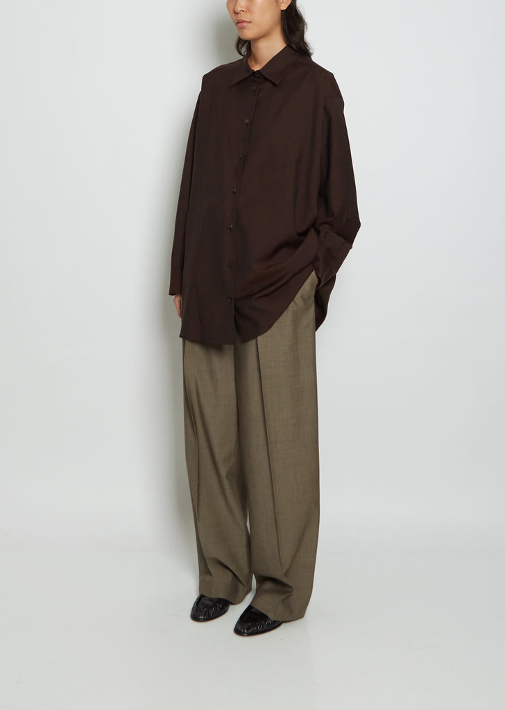 Luka Wool Mohair Shirt