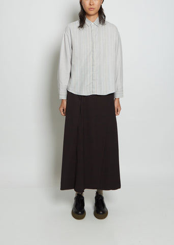 Mohair Cotton Blouse — Dust