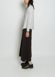 Mohair Cotton Blouse — Dust