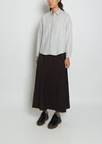 Mohair Cotton Blouse — Dust