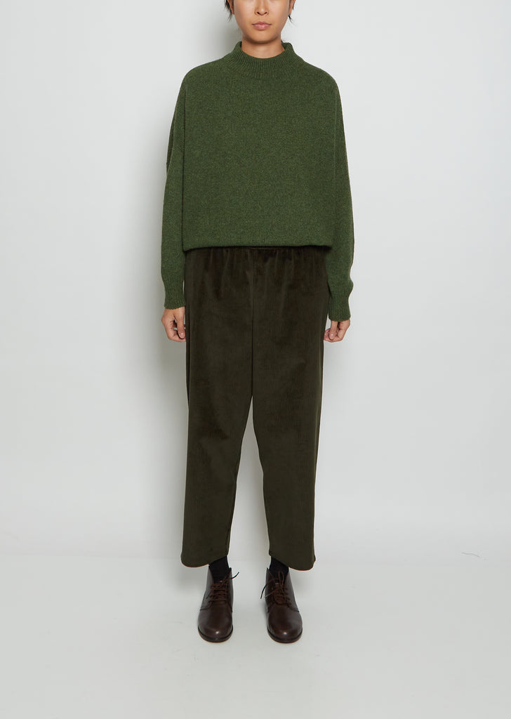 Carrot Cashmere Corduroy Pants